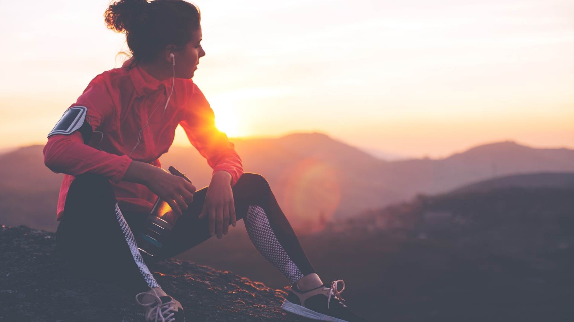 person resting on a rock sports injuires